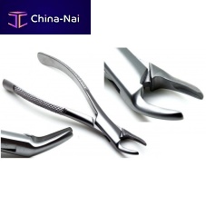 Pediatric dental extraction forceps TI-03-1003for tooth rootsfor upper molarsfor lower molars
