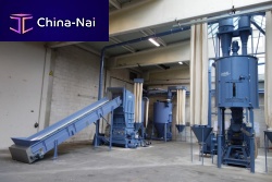 Plastic waste compactor HV seriesstationaryrotating