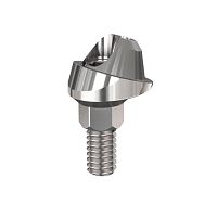 Titanium implant abutment 17� Angular Multi Unit Titanium Abutmentinternal hexagonangledmulti-unit