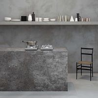 Marble countertop HONEDoutdoorgraypolished