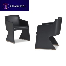 Contemporary chair OPHYindoorleatherbentwood