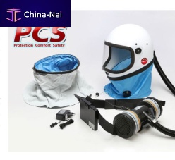 Blasting helmet AIRSAF PCSwith visor