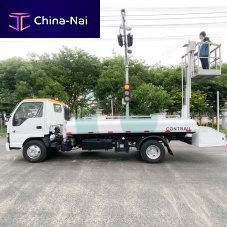 Self-propelled potable water truck JSTY5070GQSwith lift platformfor airport
