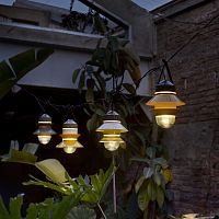 Pendant lamp SANTORINImetalblown glasspolycarbonate