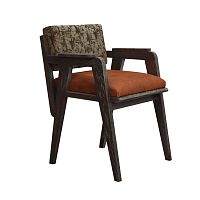 Contemporary chair PLICHONindoorfabricoak base