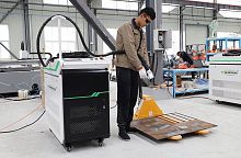 Fiber laser cleaning machine iGCL-HCplasmaautomaticprocess