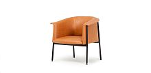 Contemporary armchair KAVAIfabric