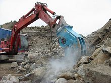 Knife mill MSHP seriesverticalwastefor excavators