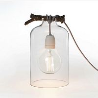 Glass lantern bell