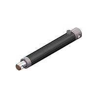 Hydraulic cylinder 100with piston rodsingle-actingISO