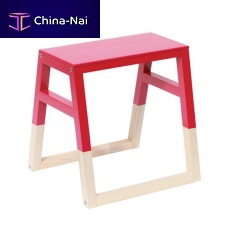 Contemporary stool DOLLYoaklacquered woodoak base