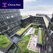 Extensive green roof system intensivefor flat roofgarage