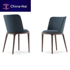 Contemporary chair JOANindoorfabricash base