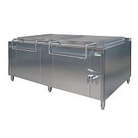 Steam boiling pan VVM pressurefor the food industryround