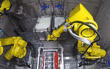 Robotic washing system waterautomaticindustrial