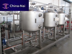CIP unit for the food industry
