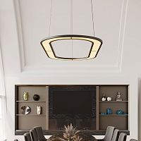 Contemporary chandelier GHOST PARABOLICAaluminumacryliccommercial