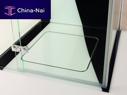 Rectangular shower base ELEMENT PLANUMabove floor