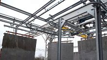 Monorail conveyor 400 seriesoverheadwith adjustable slopetransport
