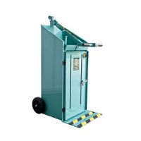 Vertical baling press Ceco MiniPaktop-loadingfor cardboardfor paper