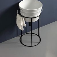 Metal washbasin stand BCL01STFNO