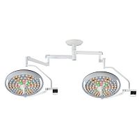 Ceiling-mounted surgical light KL-LED�DTR78LED2-arm