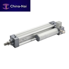 Pneumatic cylinder hydraulicwith piston rodISO 15552