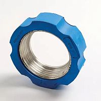 Fitting nut SMScylindricalsteelrubber