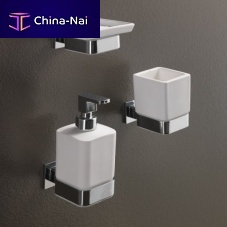 Wall-mounted soap dish DROPmetal