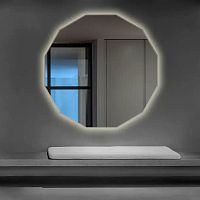 Wall-mounted mirror Siennafor hotelcontemporarycolorless
