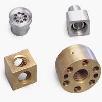 Knurled nut flangesquaretrapezoidal lead screw