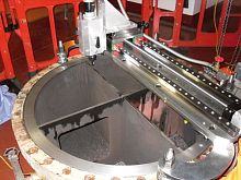 Pipe grooving machine 1025 mm