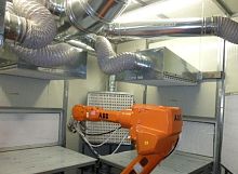 Spraying machine