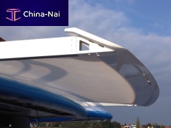 Yacht sun awning slideSHADEautomatic