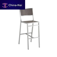 Contemporary bar chair BAVARIA outdooraluminumaluminum base