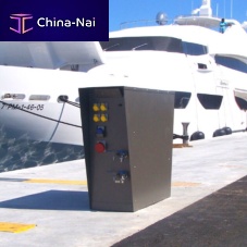 Water supply pedestal for docksstainless steel