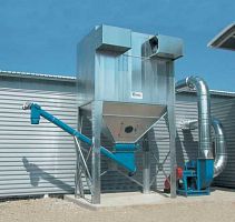 Bag dust collector MECpulse-jet backflowmodularfor wood dust