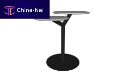 Airport table Bistrostainless steelsatinsandstone