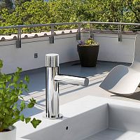 Countertop single tap SPRING : W35.Mdrinking fountainstainless steel 316Lgarden