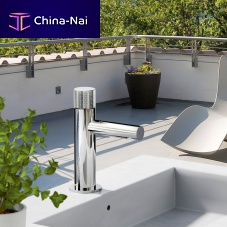 Countertop single tap SPRING : W35.Mdrinking fountainstainless steel 316Lgarden