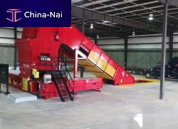 Horizontal baling press REB-2 seriestop-loadingfor plasticsfor waste