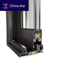 Metal sliding system HYBRID A40 SLglass door
