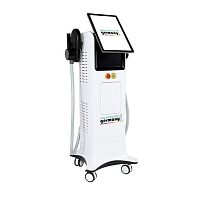 Magnetic pulse body contouring unit trolley-mounted