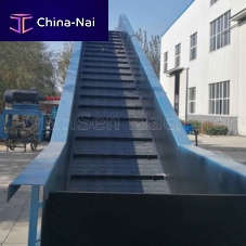 Chain conveyor feeding