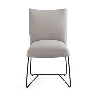 Contemporary chair OLIVER H47 PM -Aindoorfabricleather