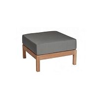 Contemporary footrest EXETERfabricteakgarden