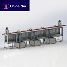 Spray washing line automaticstainless steelwith conveyor