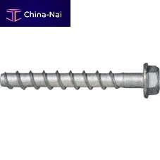 Concrete screw BTSB serieswith hexagonal headhex socketzinc-plated