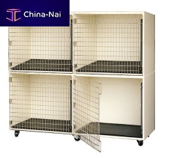 4-compartment veterinary cage CAGE01two-level