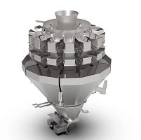 Multihead weigher vegetablewith central feedstainless steel